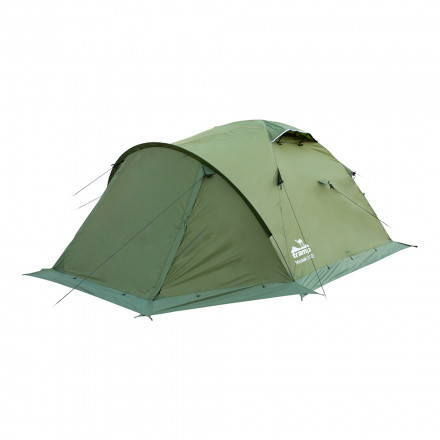 Палатка экспедиционная Tramp Mountain 3 (V2) (зеленая)