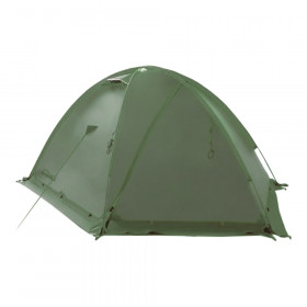Палатка экспедиционная Tramp Rock 2 (V2) (зеленая)